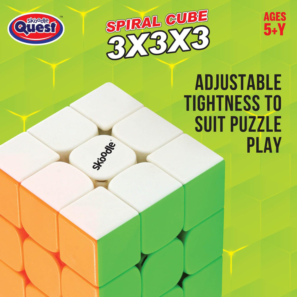SKOODLE QUEST SPIRAL CUBE 3X3X3