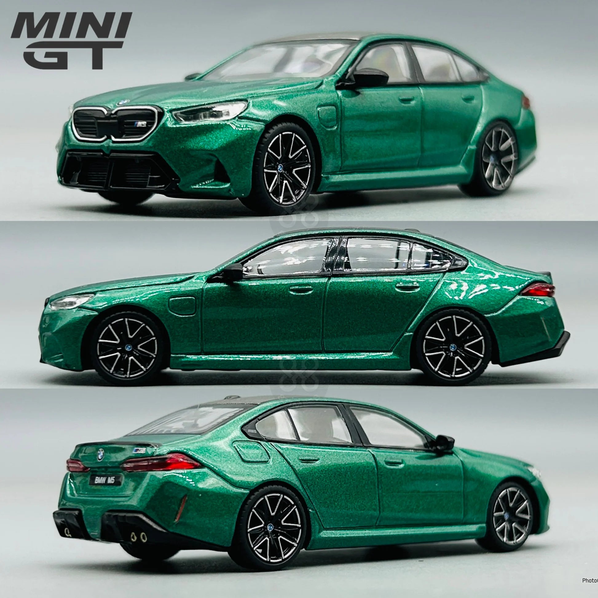 MINIGT BMW M5 ISLE OF MAN GREEN METALIC