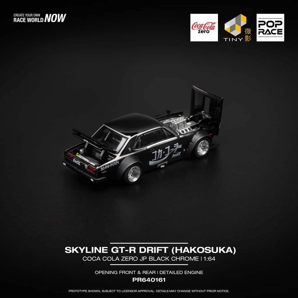 POP RACE SKYLINE GTR V8 DRIFT COCA COLA