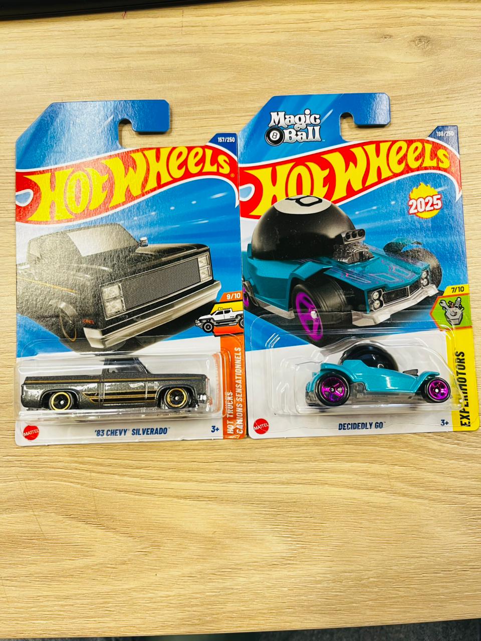 HOTWHEELS BASIC CAR ASSORTMENT 2026 A CASE  15 LAND ROVER DEFENDER DOUBLE CAB + 83 CHEVY SILVERADO + DECIDEDLY GO