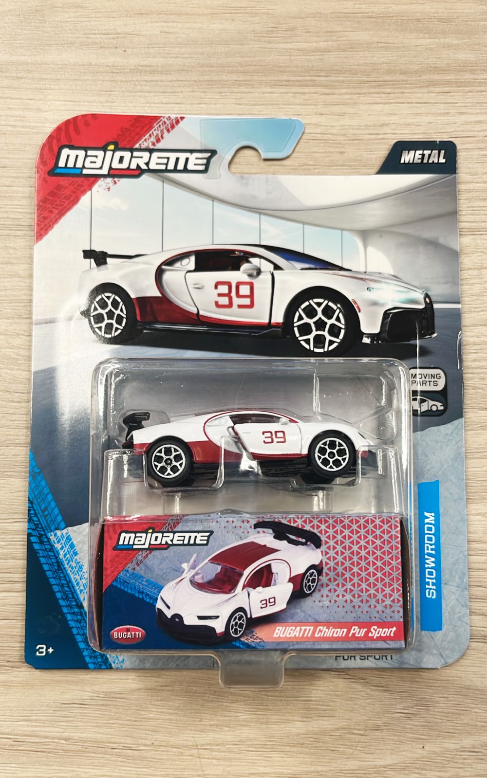 MAJORETTE SHOWROOM DELUXE BUGATTI CHIRON