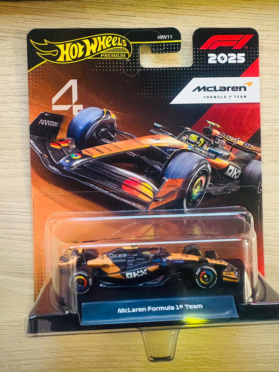 HOTWHEELS PREMIUM F1 MCLAREN