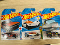 HOTWHEELS BASIC CAR ASSORTMENT 2026 D CASE NISSAN SKYLINE 2000 GTR + X CCELERON + RAPID PULSE