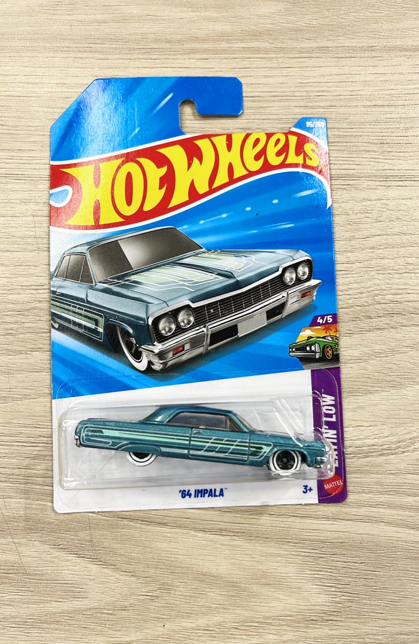 HOTWHEELS BASIC CAR 2026 E CASE 64 IMPALA + HAKO TYPE D + SUPERCHARGED
