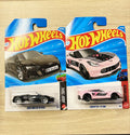 HOTWHEELS BASIC CAR 2026 E CASE 2019 AUDI SPYDER + CORVETTE + PASS N GASSER  +  COUPE CLIP