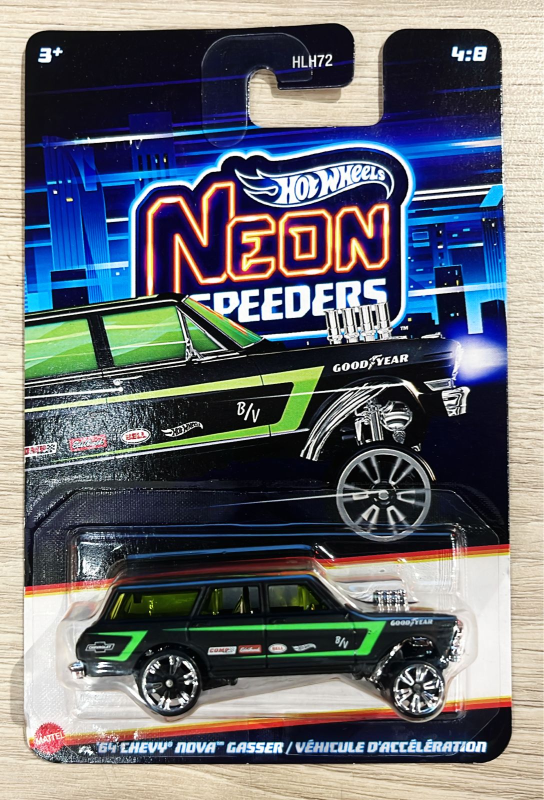 HOTWHEELS NEON SPEEDERS SILVER SERIES