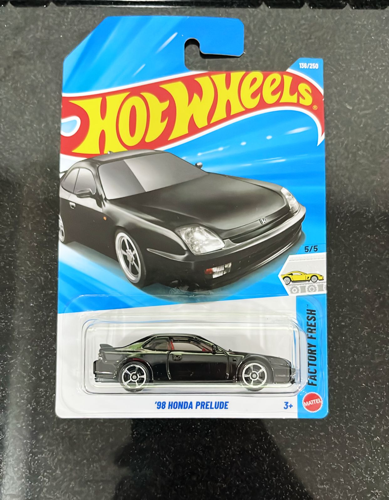 HOTWHEELS BASIC CAR 2026 G CASE 98 HONDA PRELUDE + FIAT BEAST + 8 CRATE