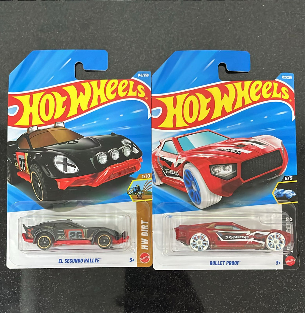HOTWHEELS BASIC CAR 2026 G CASE PORSCHE 911 CARRERA + 59 IMPALA + EL SEGUNDO + BULLET PROOF