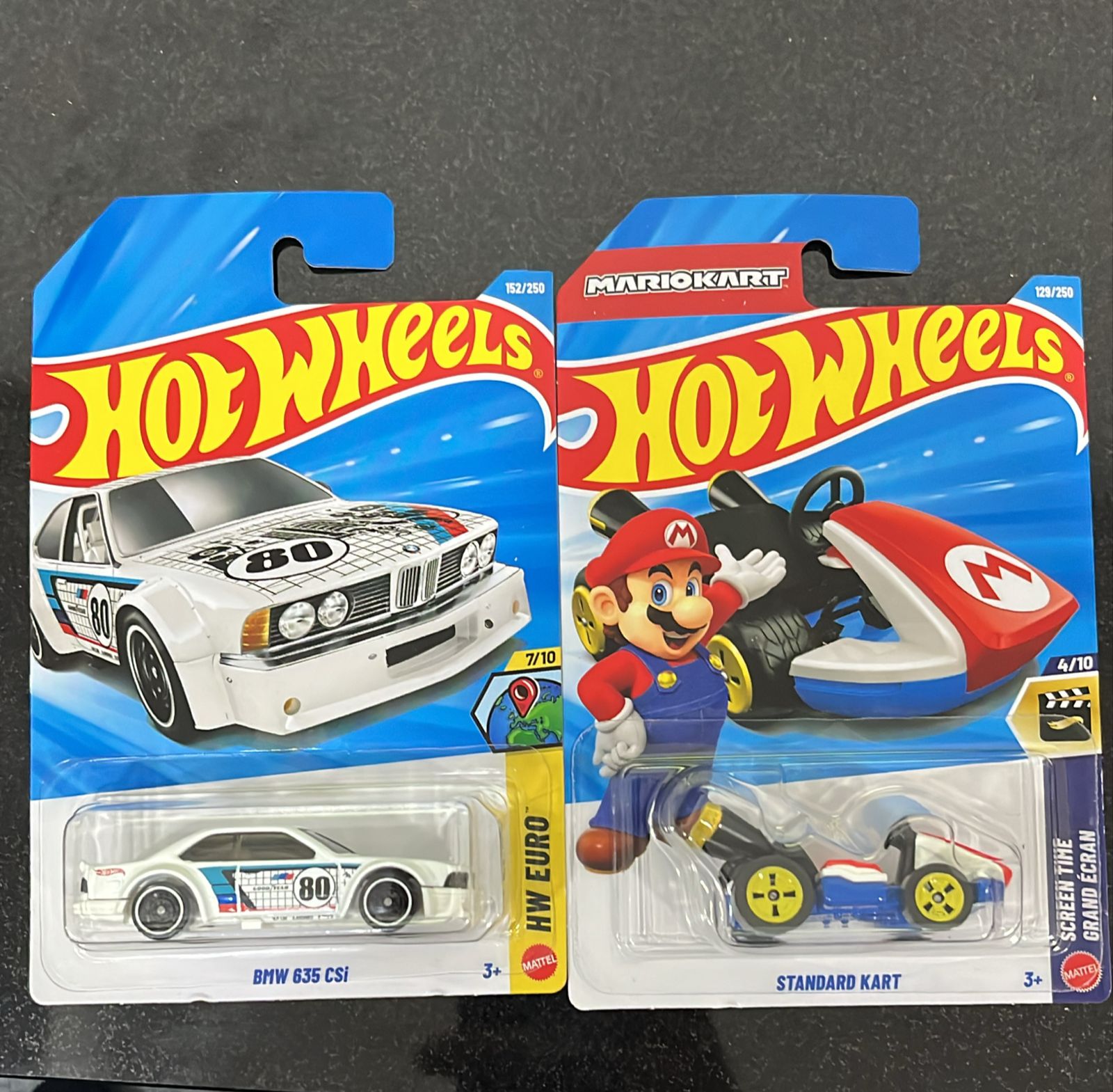 HOTWHEELS BASIC CAR 2026 G CASE BMW 635 CSI + CLASSIC TV SERIES + STANDARD KART + SCREAMLINER