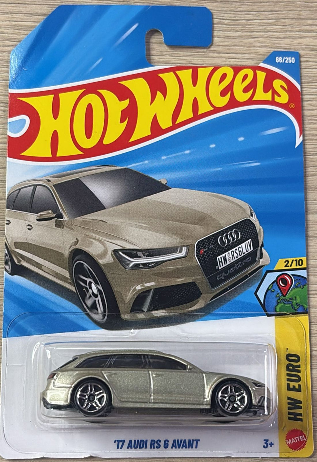 HOTWHEELS BASIC CAR 2026 H CASE 17 AUDI RS6 + HONDA ODYSSEY + WATTZUP