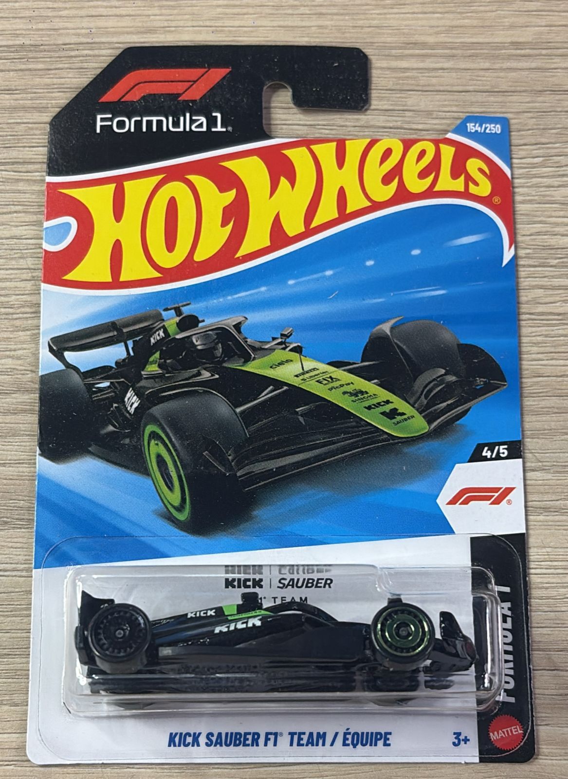 HOTWHEELS BASIC CAR 2026 H CASE KICK SABUBER F1 +  HONDA ODYSSEY + X STEAM + TRACK RIPPER