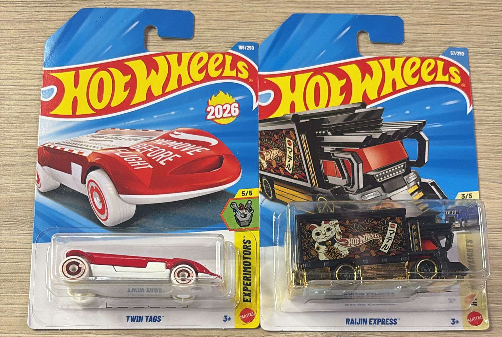 HOTWHEELS BASIC CAR 2026 H CASE PORSCHE 911 CARRERA + TWIN TAGS + RAIJIN EXPRESS