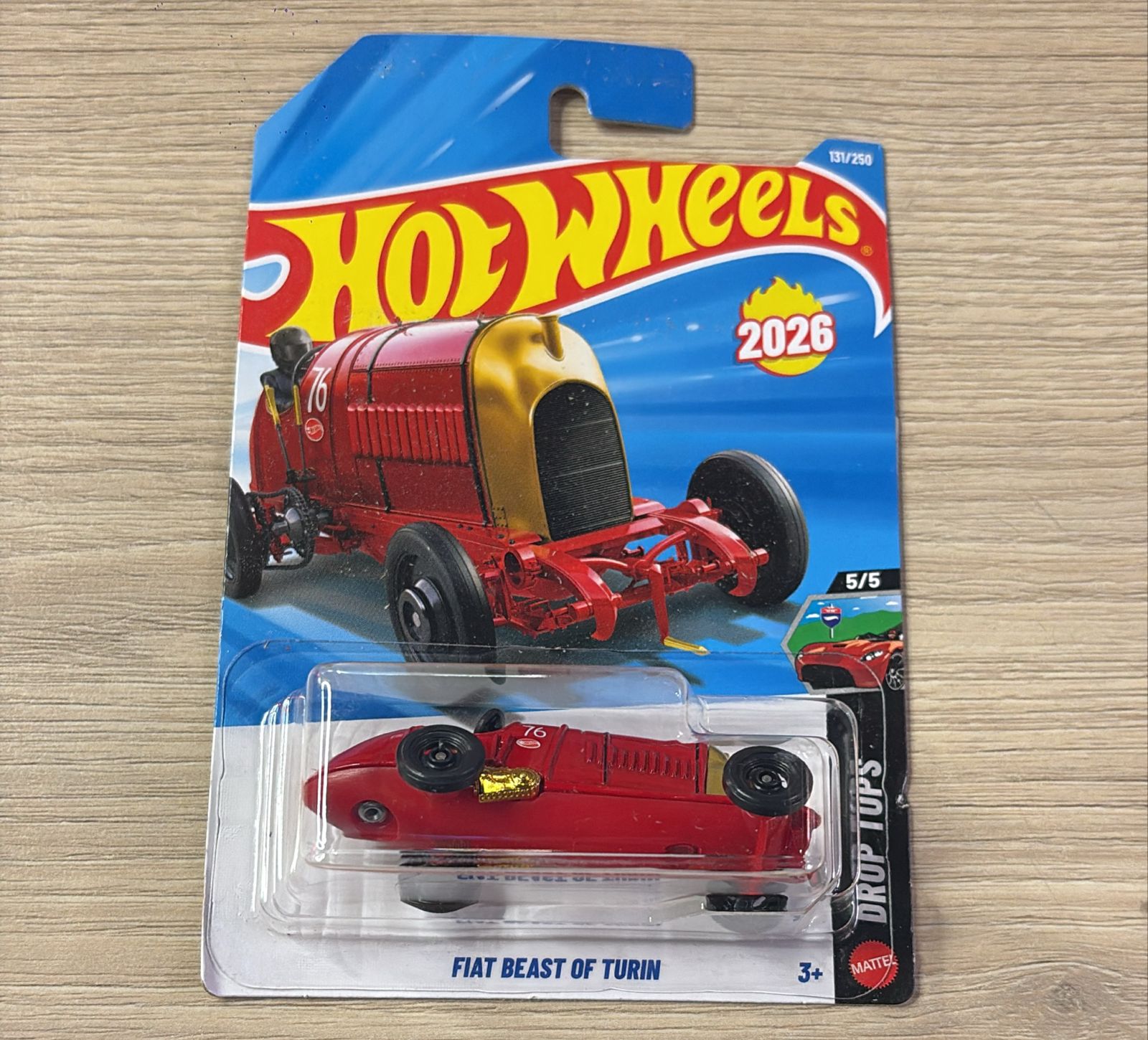 HOTWHEELS BASIC CAR 2026 H CASE FIAT BEAST + MAZDA AUTOZAM + MACH SPEEDER
