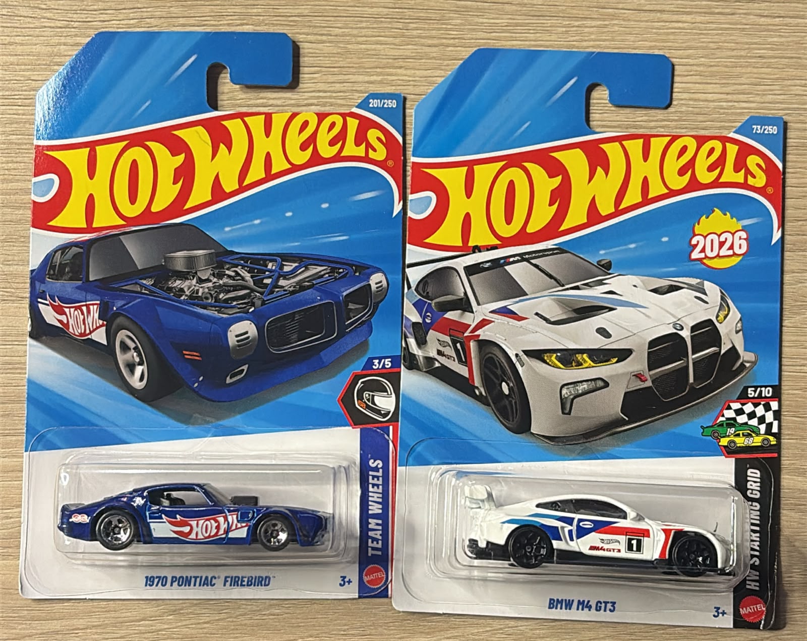 HOTWHEELS BASIC CAR 2026 L CASE BMW M4 GT3 +  PONTIAC FIREBIRD + VOLVO DRIFT WAGEN + STREET SHAKER + PEDAL DRIVER