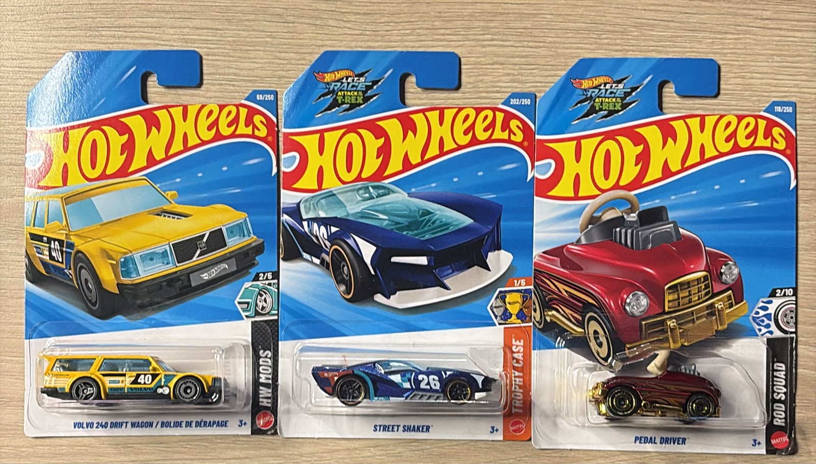 HOTWHEELS BASIC CAR 2026 L CASE BMW M4 GT3 +  PONTIAC FIREBIRD + VOLVO DRIFT WAGEN + STREET SHAKER + PEDAL DRIVER
