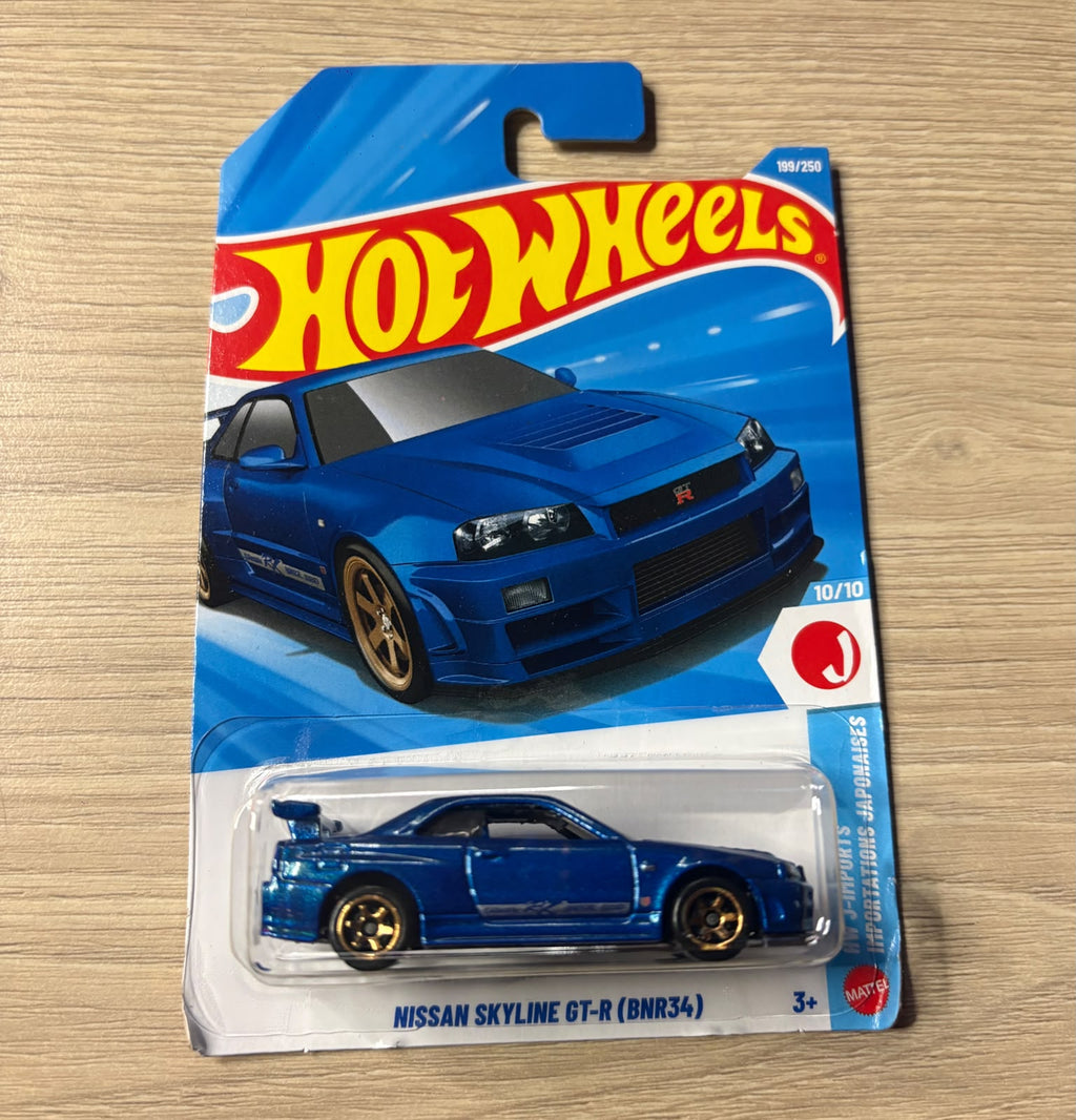 HOTWHEELS BASIC CAR 2026 L CASE NISSAN SKYLINE GTR + MOD MILL + UNCERTAIN + STREET SHRIEKER + TWIN MILL