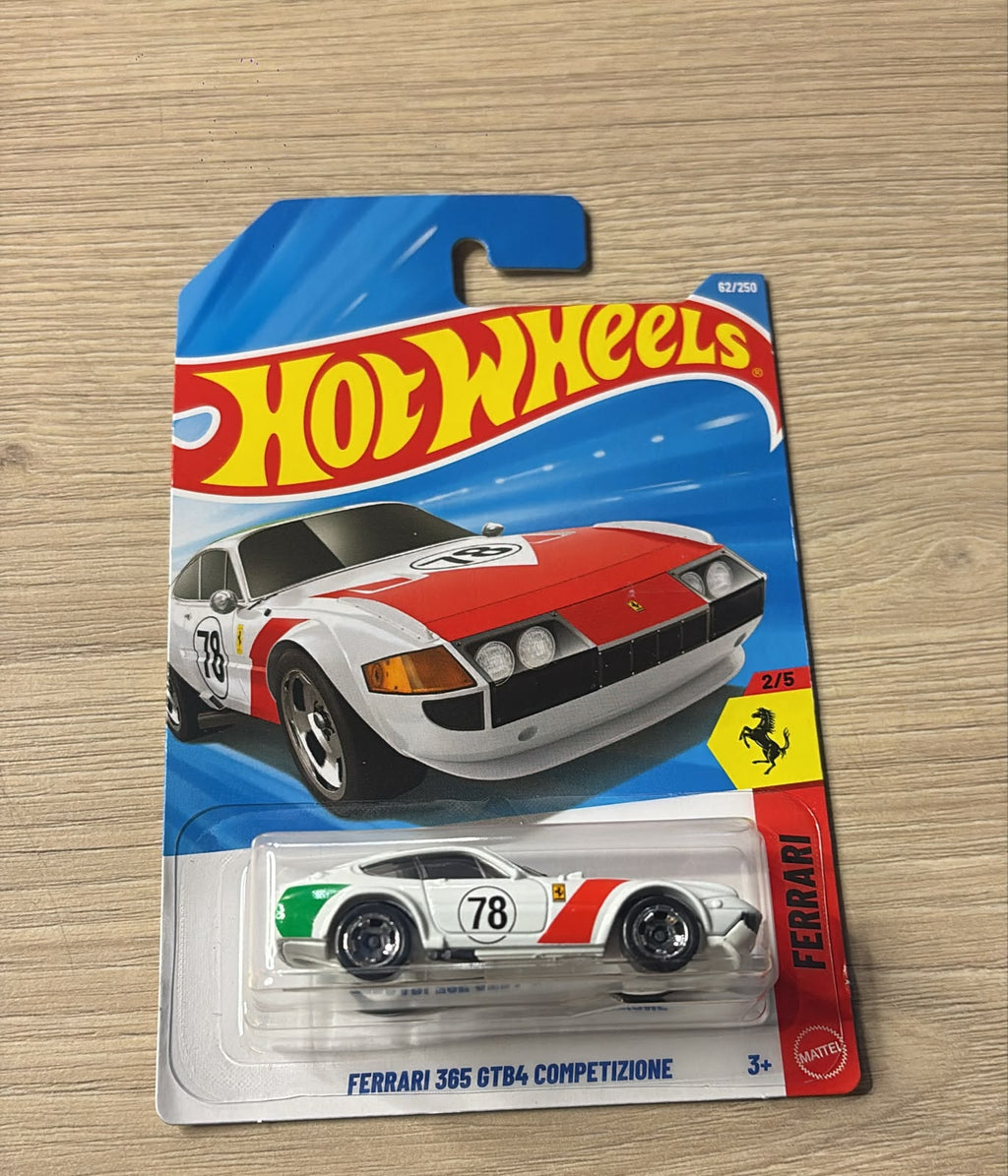 HOTWHEELS BASIC CAR 2026 L CASE FERRARI 365 + TEST RIDE + DECIDEDLY GO + BATMOBILE