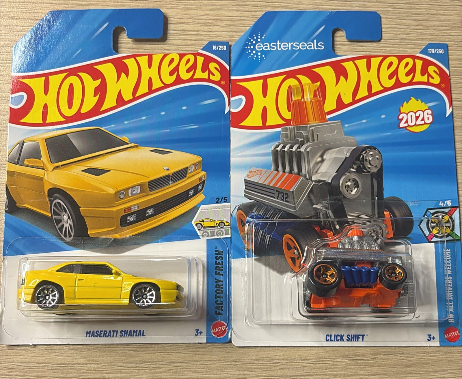 HOTWHEELS BASIC CAR 2026 L CASE NISSAN MAXIMA DRIFT + MESERATI + CLICK SHIFT