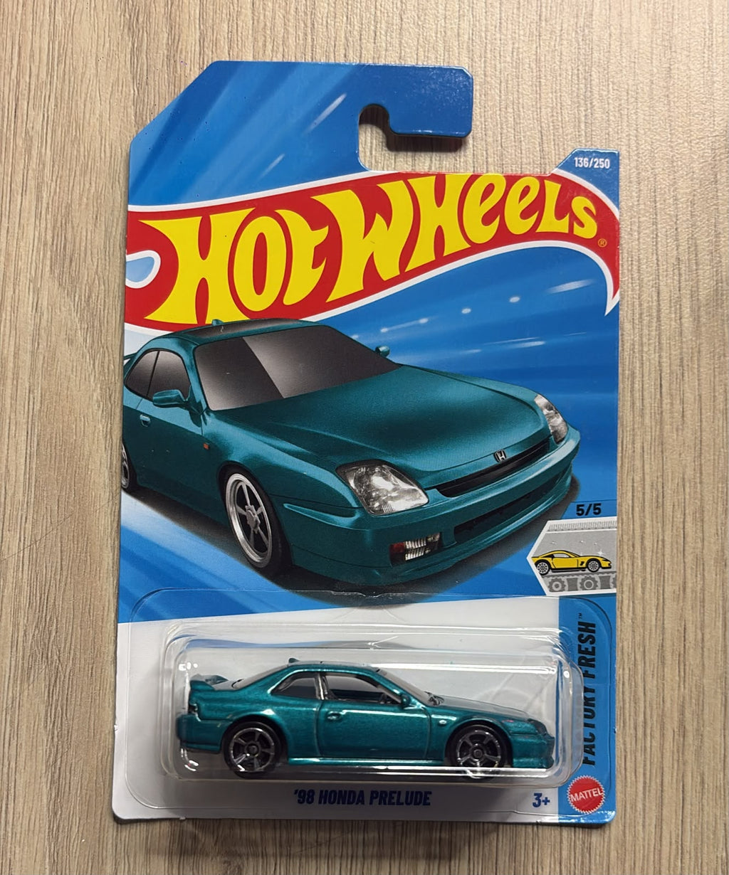 HOTWHEELS BASIC CAR 2026 L CASE 98 HONDA PRELUDE +LUCID AIR + BATMOBILE