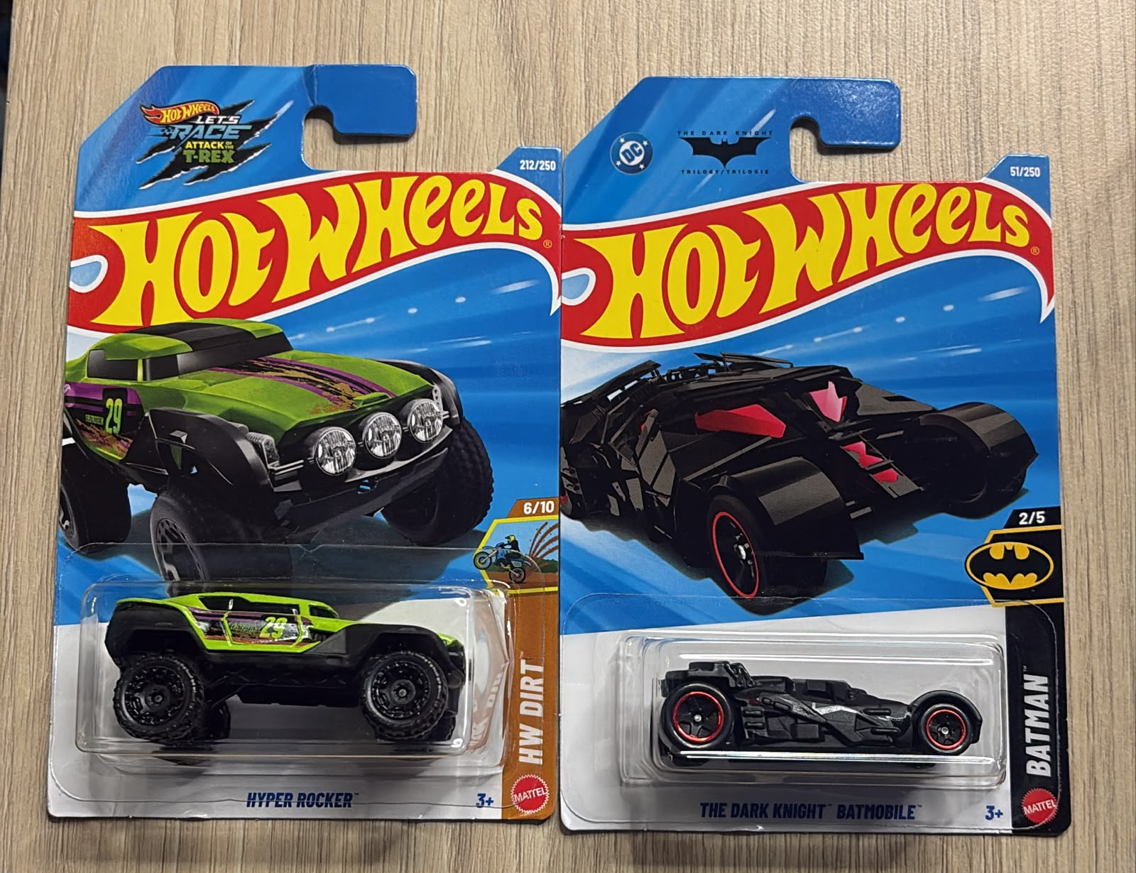 HOTWHEELS BASIC CAR 2026 L CASE FORD BRONCO + HYPER ROCKER + BATMOBILE