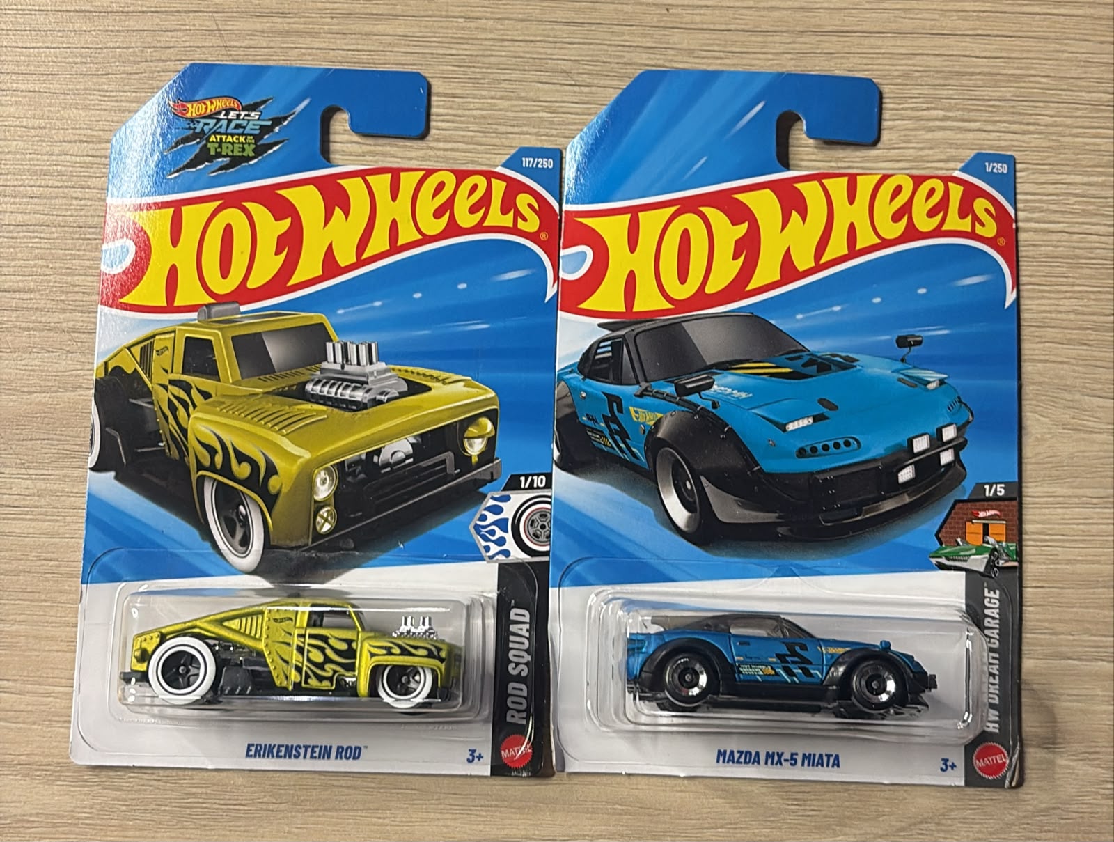 HOTWHEELS BASIC CAR 2026 L CASE MAZDA MX5 + ERIKENSTEIN ROD