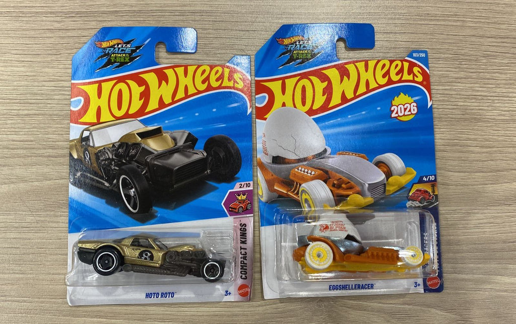 HOTWHEELS BASIC CAR 2026 N CASE FERRARI 12 CILINDRI + HOTOROTO + EGGSHELLRACER
