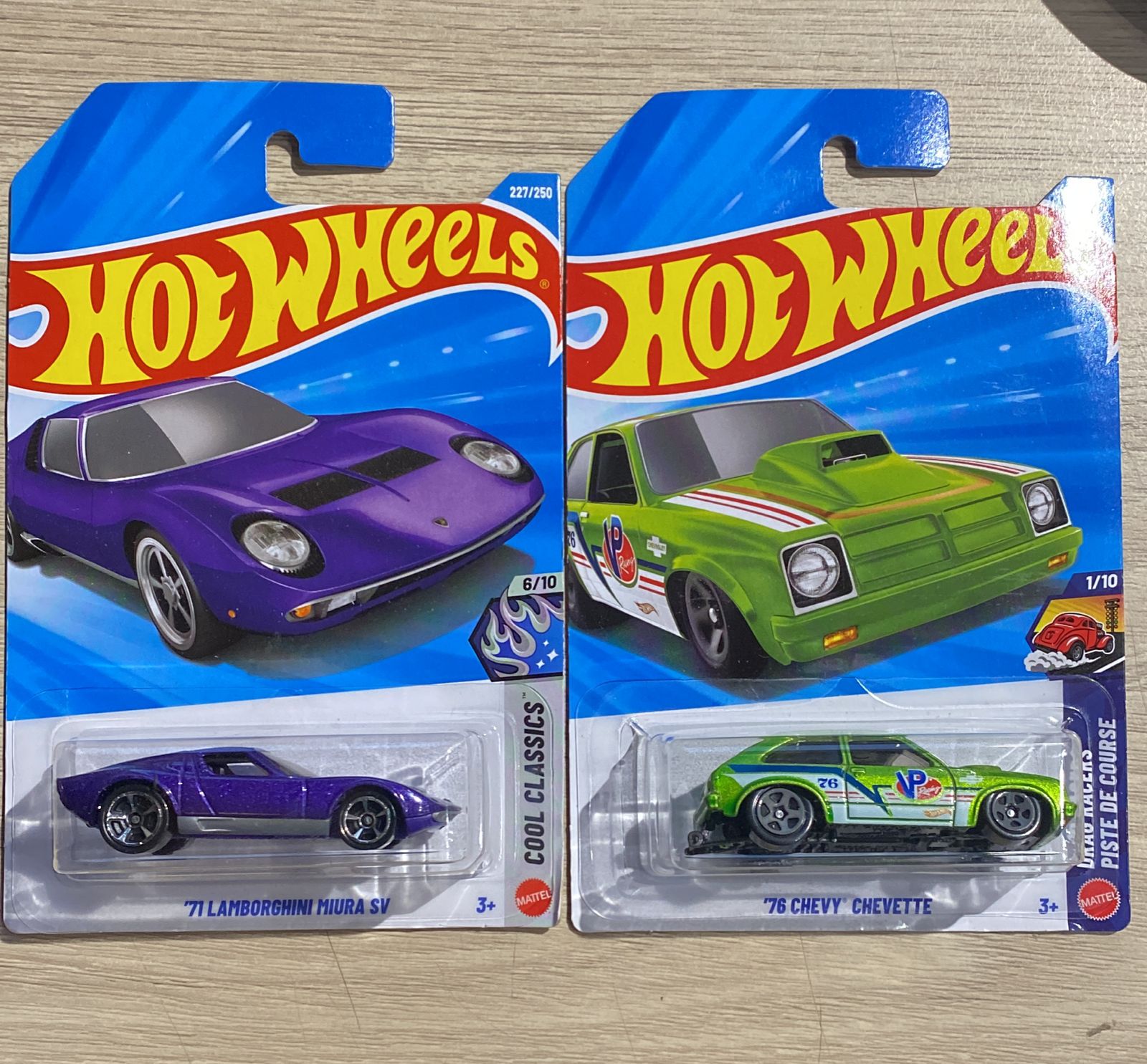 HOTWHEELS BASIC CAR 2026 N CASE 71 LAMBORGHINI MIURA + 66 BUICK RIVIERA + HOTO ROTO + 76 CHEVY CHEVETTE
