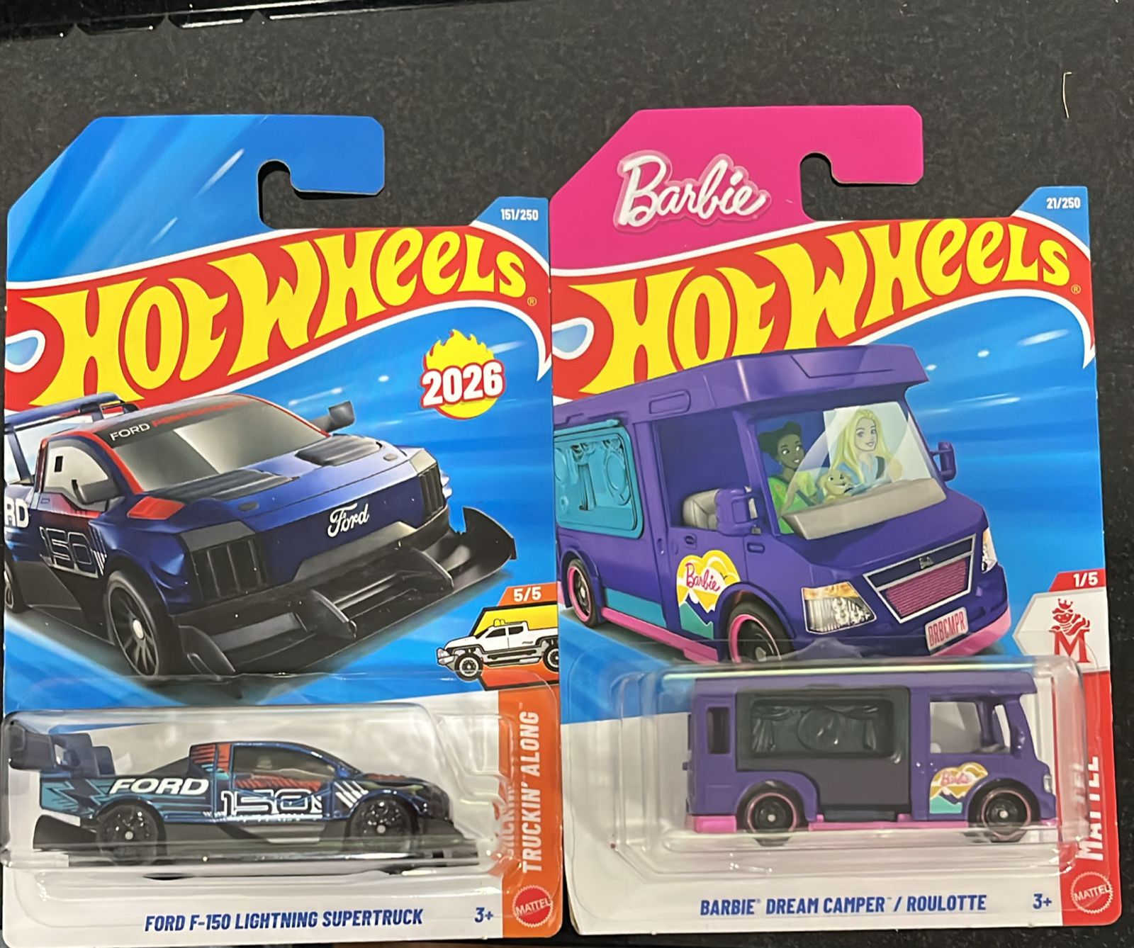 HOTWHEELS BASIC CAR 2026 G CASE MAINLINES + 5 PACK FANTASY ASSORTMENT