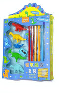 STATIONERY SET DINOSAUR