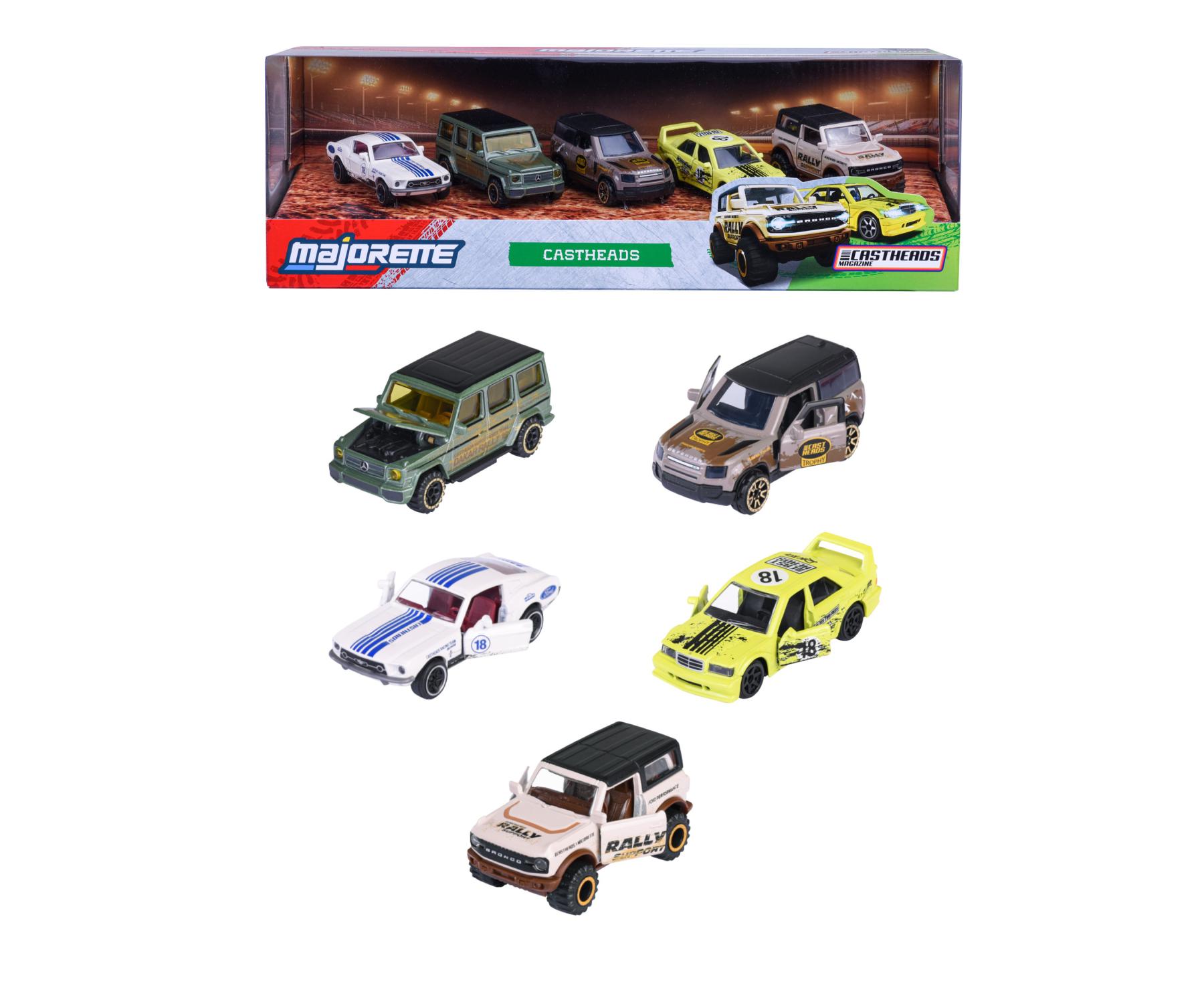 MAJORETTE CASTHEADS EDITION 5 PCS GIFTPACK