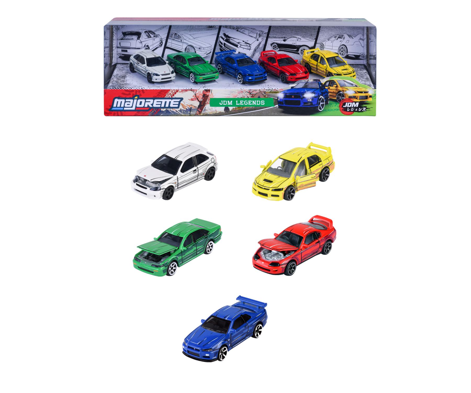 MAJORETTE JDM LEGENDS EDITION 5 PCS GIFTPACK