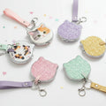 POCKET MIRROR BLING KITTY