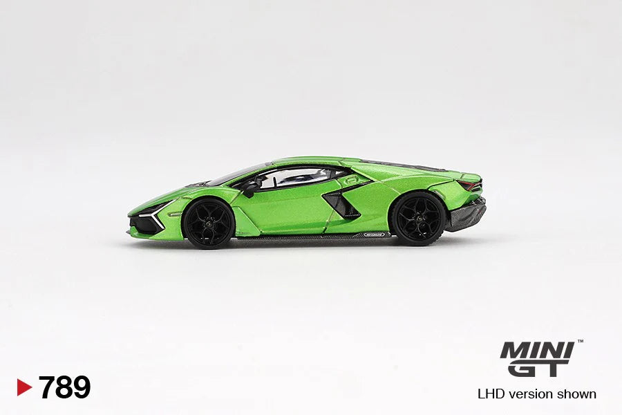 MINIGT LAMBORGHINI REVUELTO VERDE SELVANS RHD