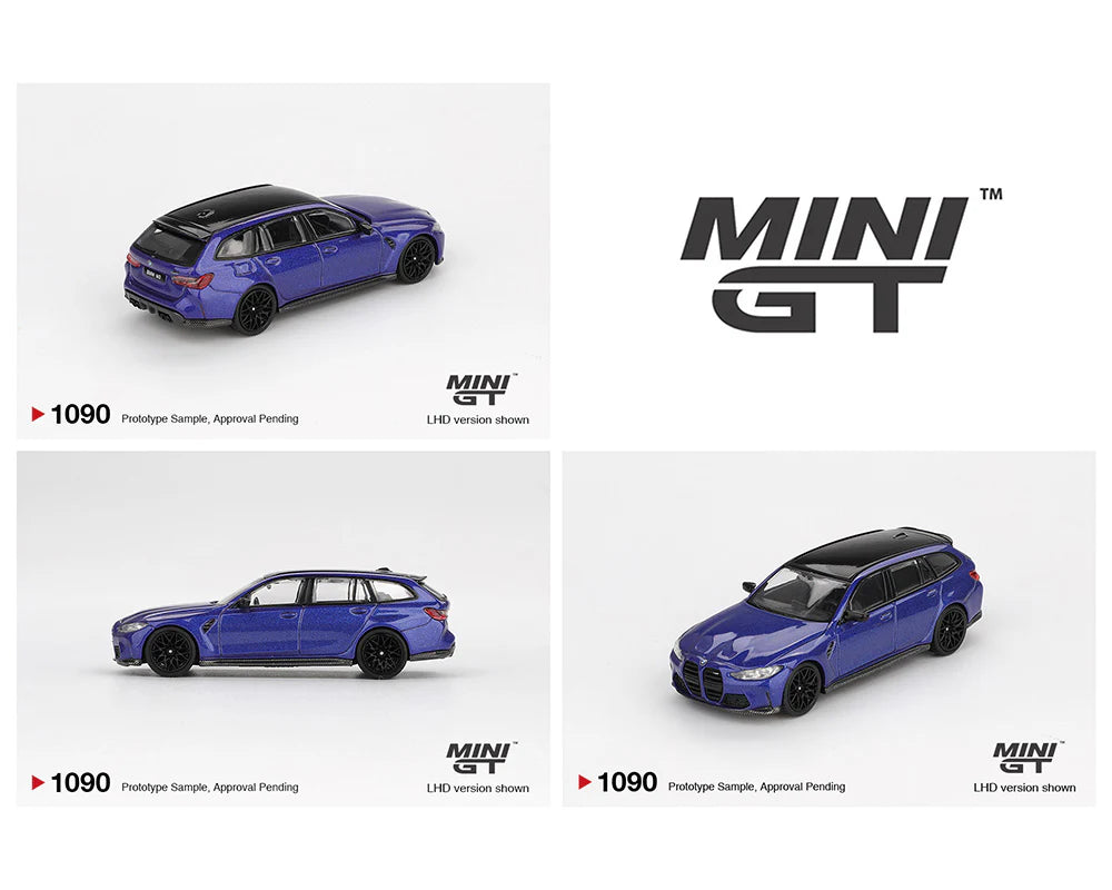 MINIGT BMW M3 COMPETITION TOURING PORTIMAO BLUE METALLIC