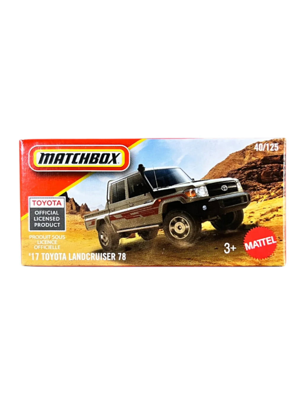 MATCHBOX POWER GRABS TOYOTA LAND CRUISER + FANTASY