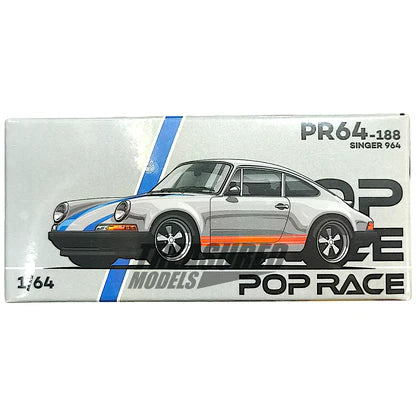 MINIGT SINGER SILVER/BL