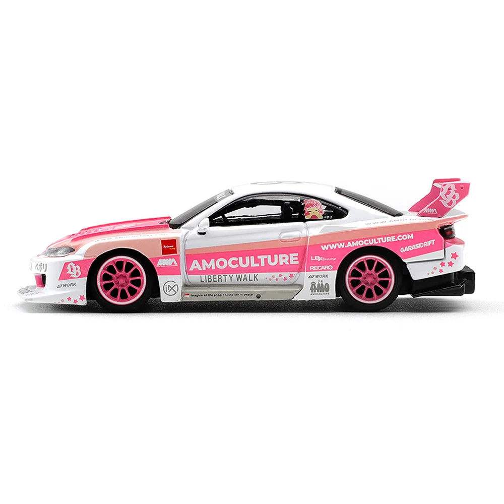 MINIGT NISSAN SILVIA S15 LB-SUPER SILHOUETTE AMOCULTURE 1239