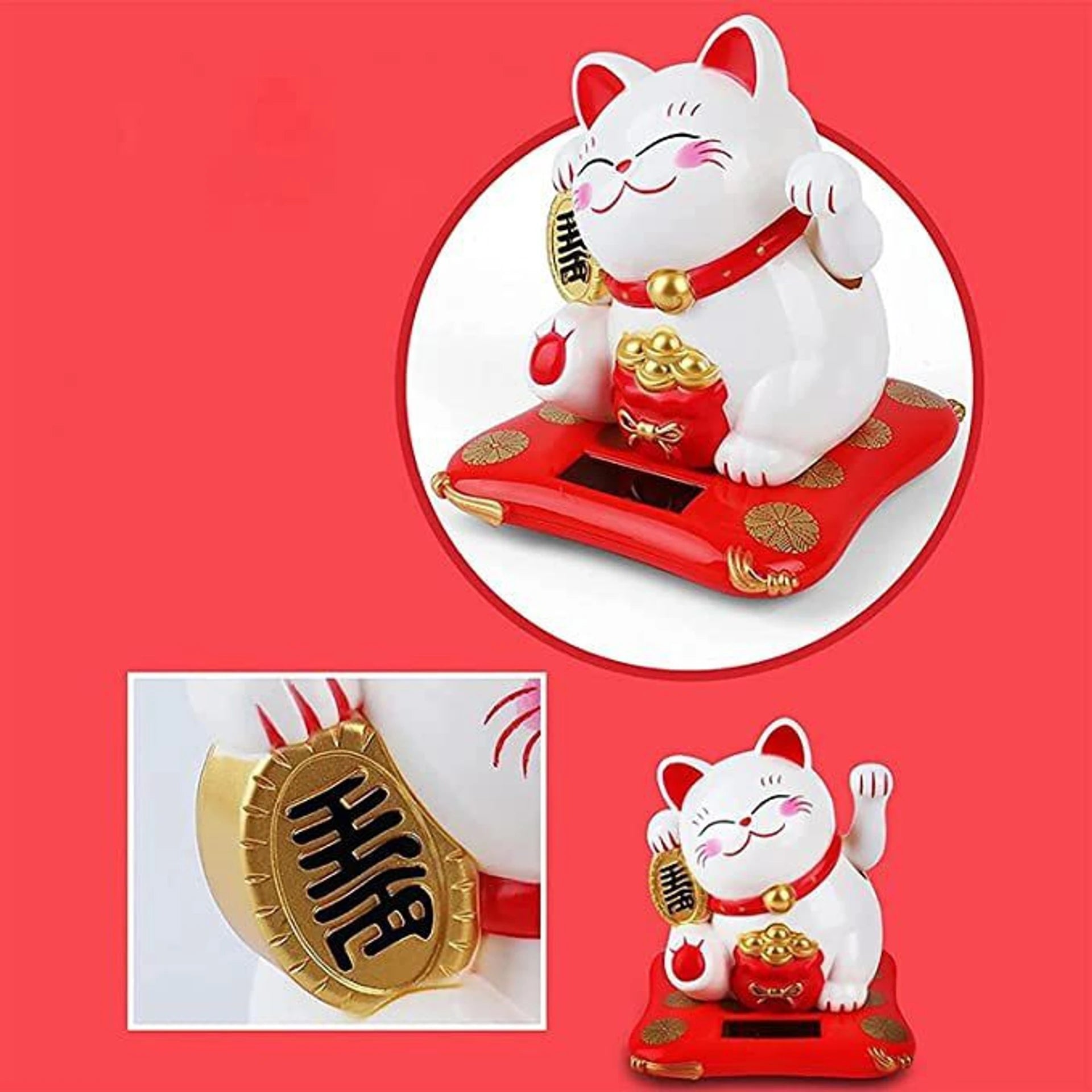 DECORATIVE CAT SHOWPIECE